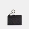 Port-act de identitate mini skinny din Signature Canvas