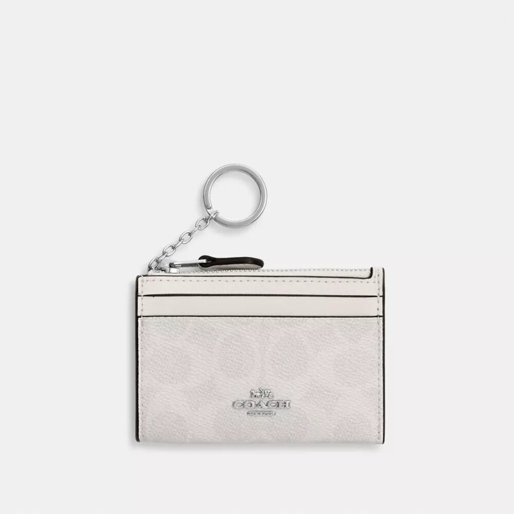 Port-act de identitate mini skinny din Signature Canvas