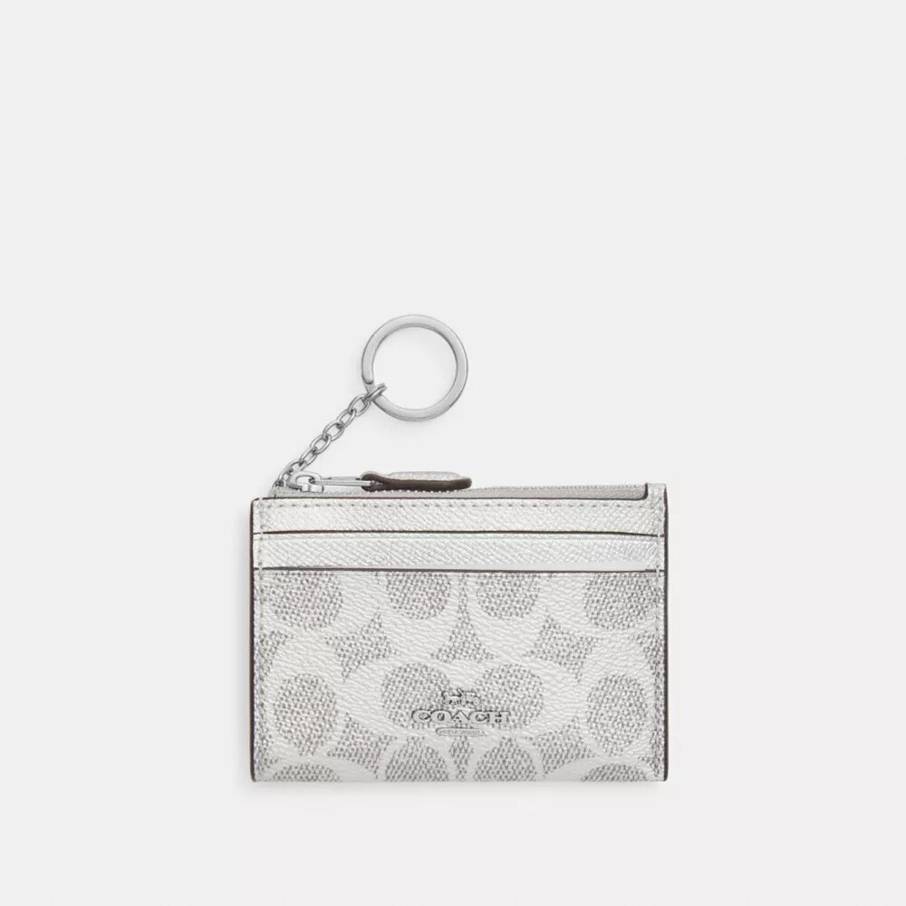 Port-act de identitate mini skinny din Signature Canvas