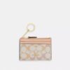 Port-act de identitate mini skinny din Signature Canvas