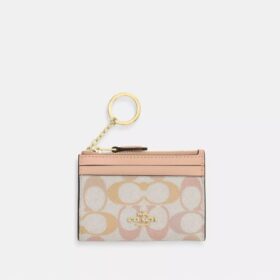 Port-act de identitate mini skinny din Signature Canvas