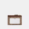 Port-act de identitate mini skinny din Signature Canvas