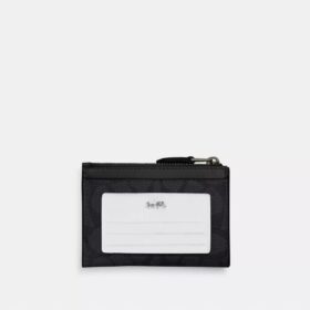 Port-act de identitate mini skinny din Signature Canvas