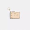 Port-act de identitate Mini Skinny restaurat, cu imprimeu floral antic