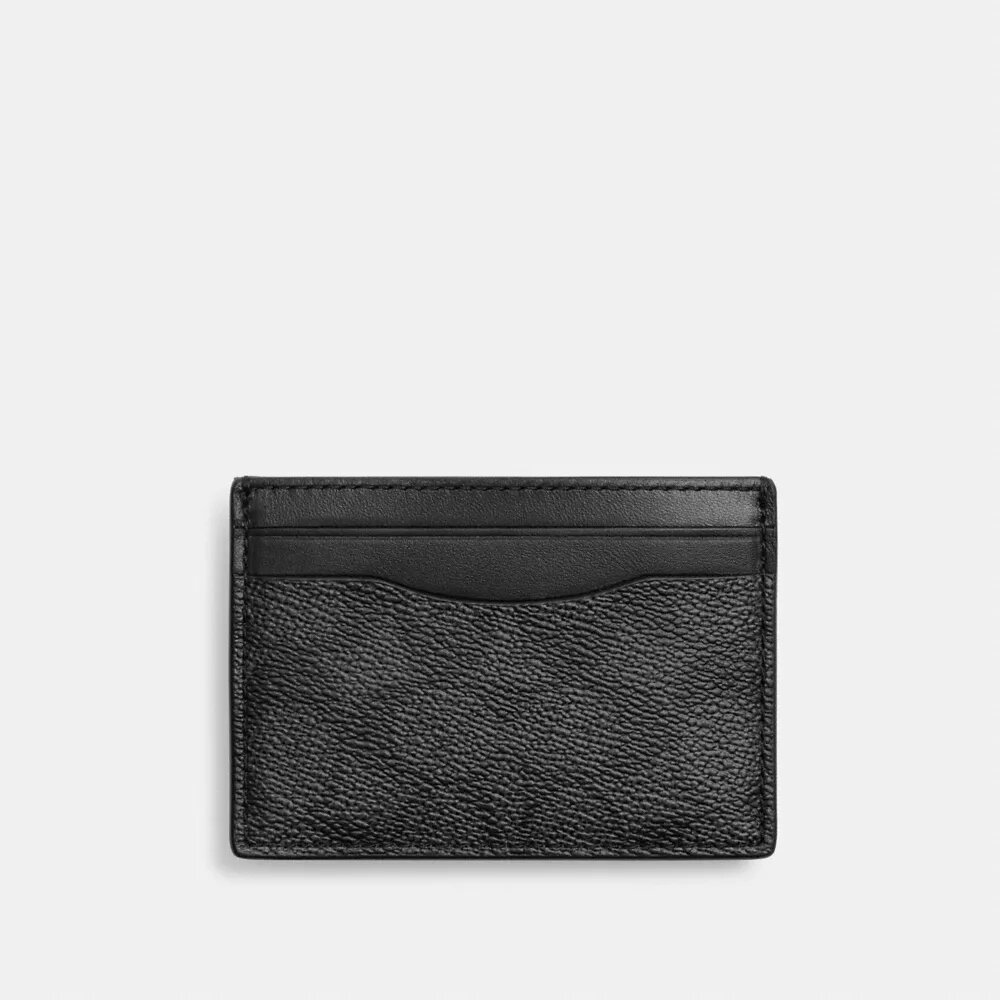 Portcard cu clemă pentru bani din Signature Canvas