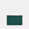 Portcard cu fermoar din Signature Canvas