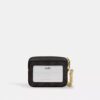 Portcard cu fermoar din Signature Canvas