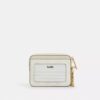 Portcard cu fermoar din Signature Canvas