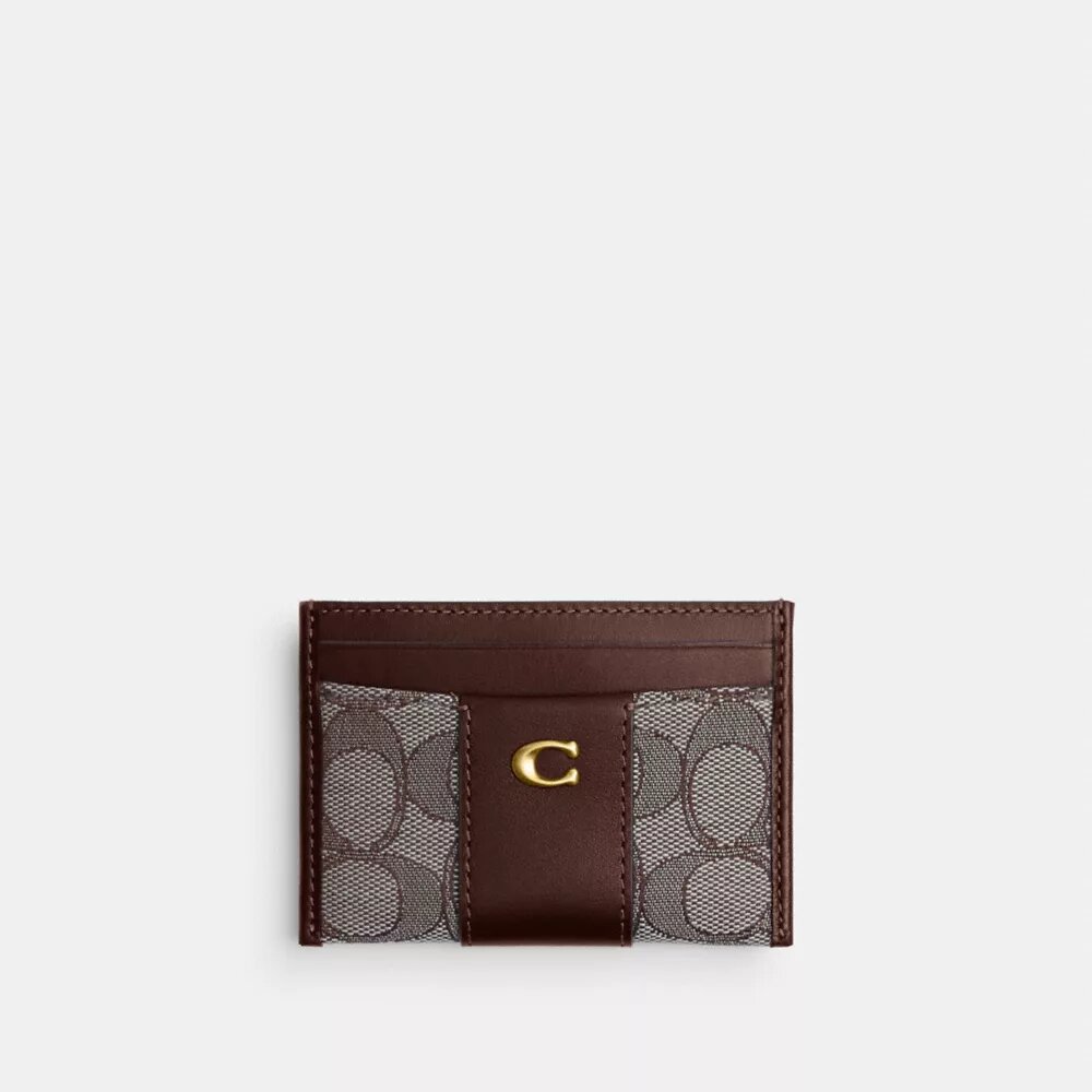 Portcard esențial din jacquard semnătura
