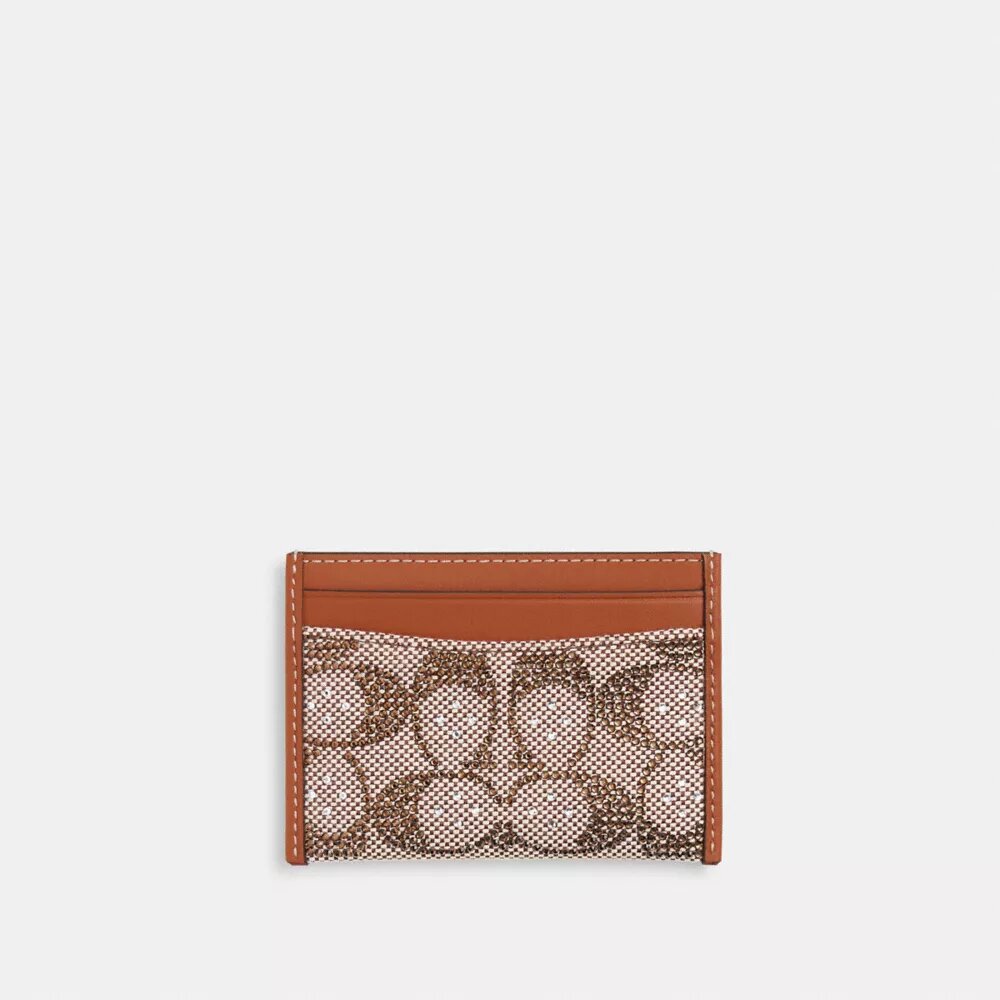 Portcard esențial din jacquard semnătura Crystal