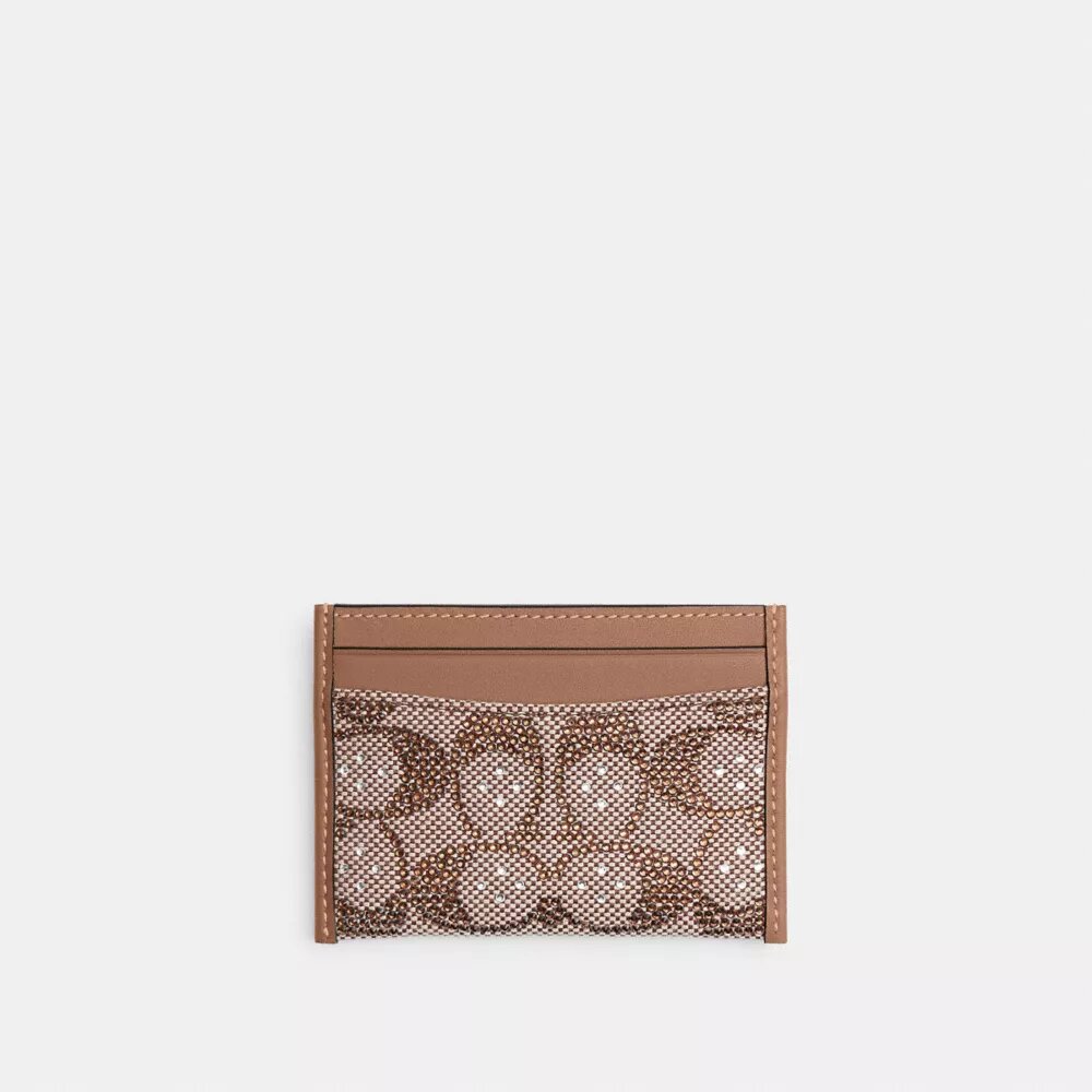 Portcard esențial din jacquard semnătura Crystal
