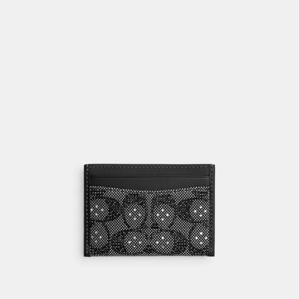 Portcard esențial din jacquard semnătura Crystal