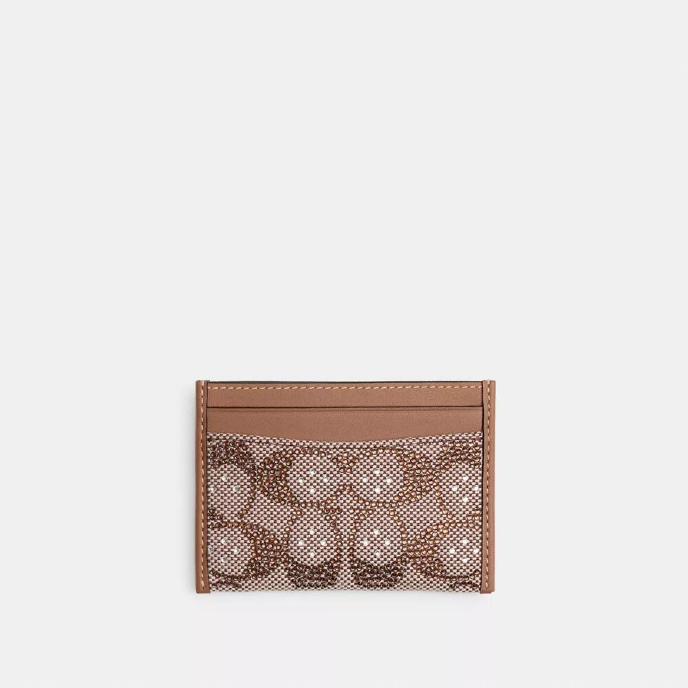 Portcard esențial din jacquard semnătura Crystal