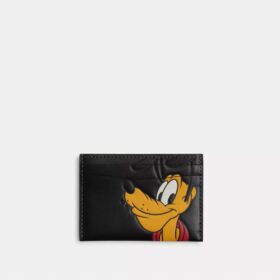 Portcard esențial Disney X Coach cu Pluto