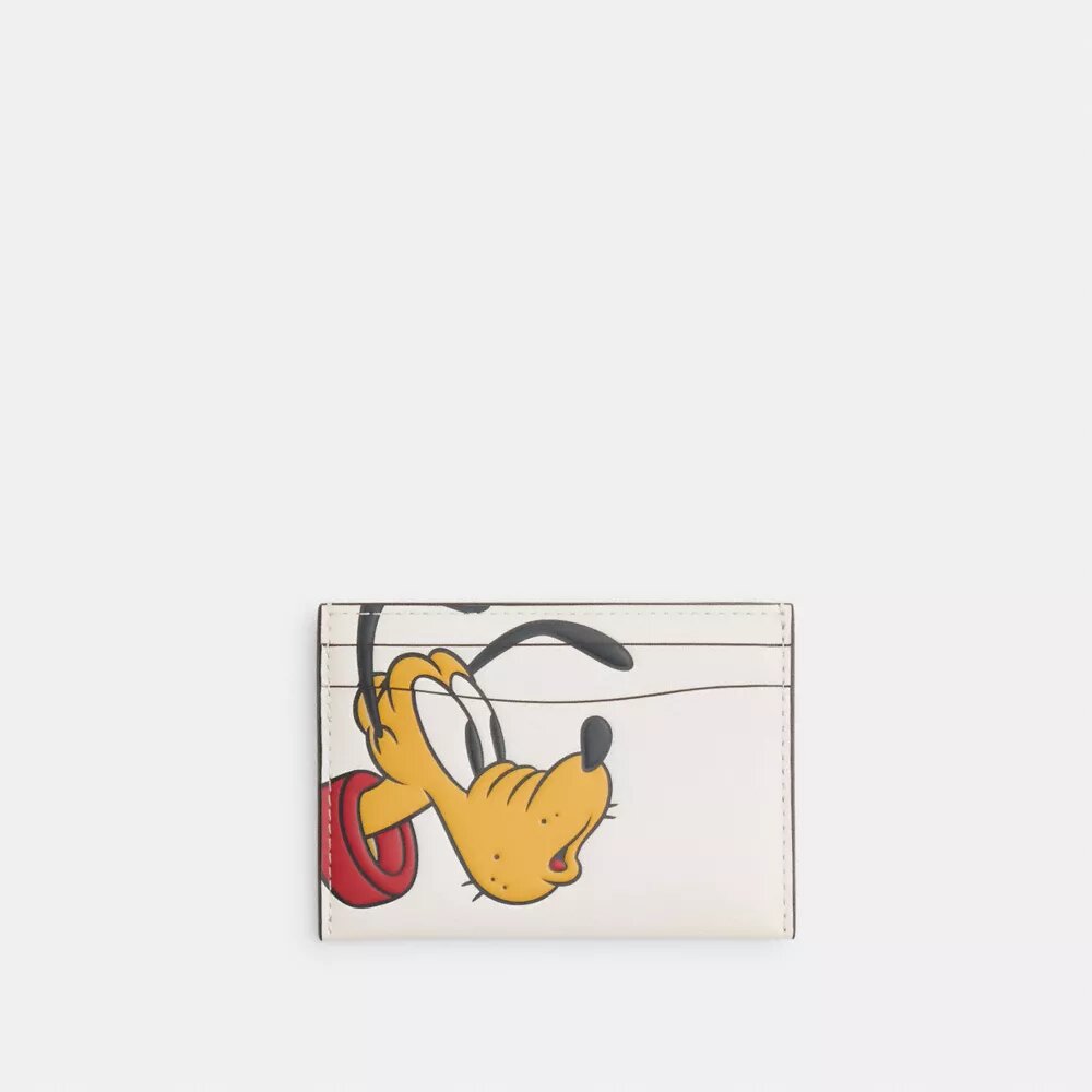 Portcard esențial Disney X Coach cu Pluto