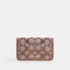 Portcard subțire Essential din jacquard Crystal Signature