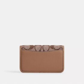 Portcard subțire Essential din jacquard Crystal Signature