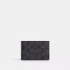 Portofel compact din pânză „Signature Canvas”
