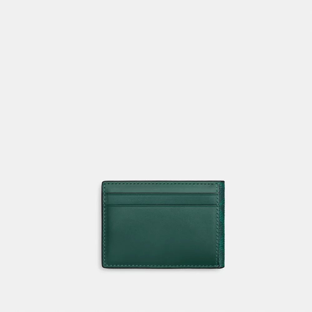 Portofel compact din pânză „Signature Canvas”