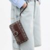 Portofel de mână Ashton din jacquard semnătură