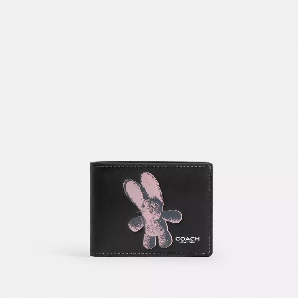 Portofel subțire cu grafică „Floppy”