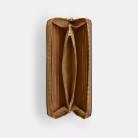 Portofel subțire Essential cu fermoar tip acordeon