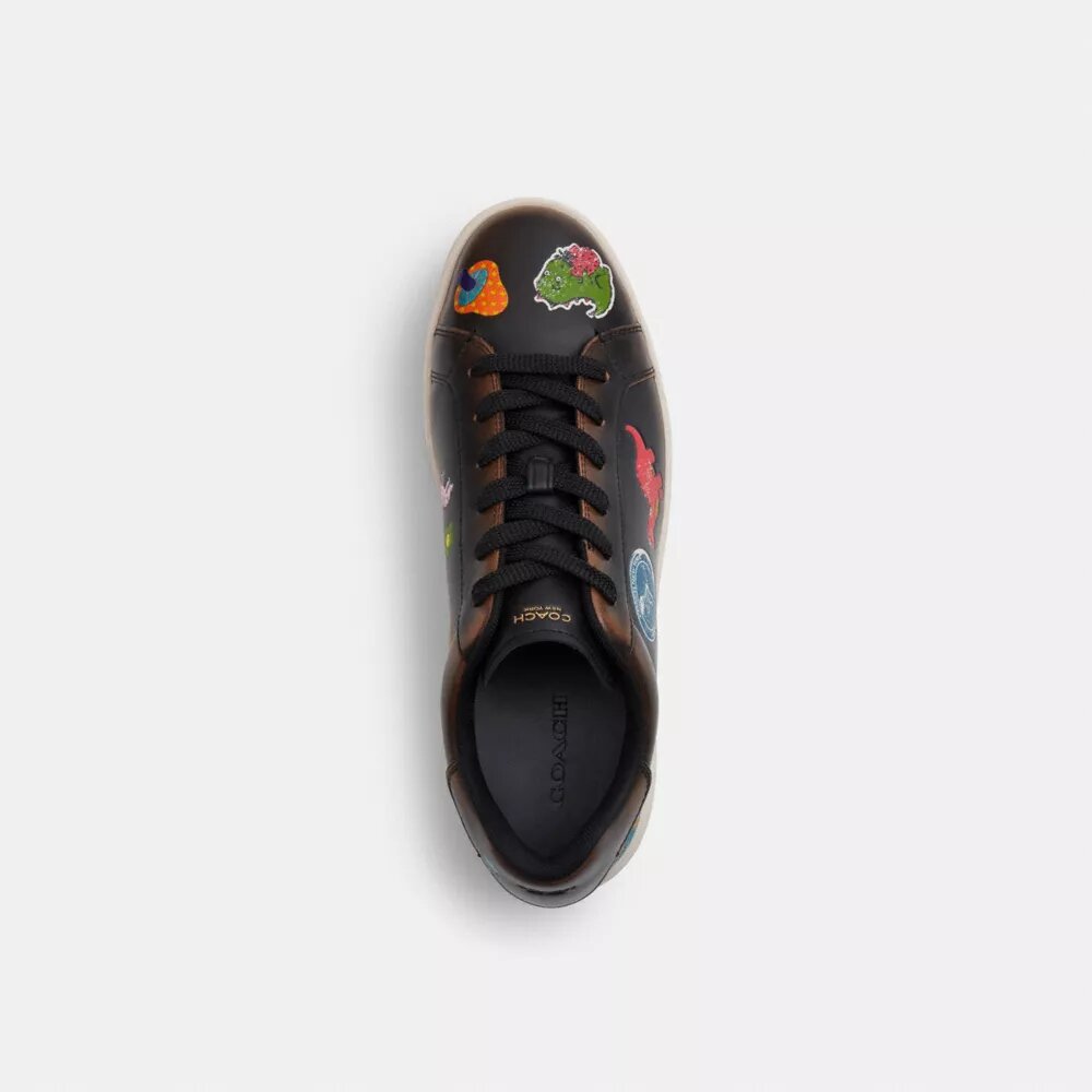 Rexy 10Th aniversare, Sneakerși înalți cu imprimeu de autocolante