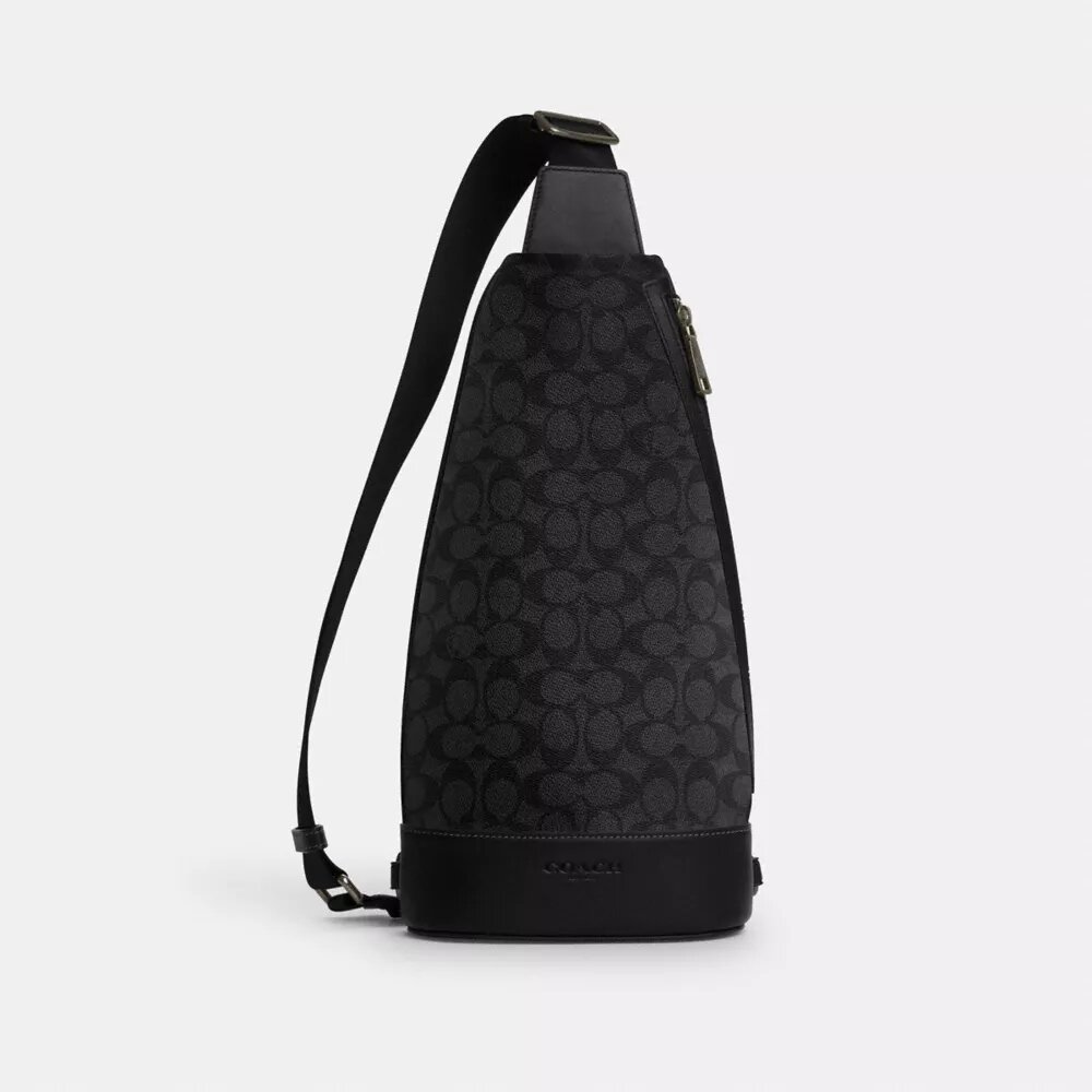Rucsac cu curea de umăr Dominic din Signature Canvas