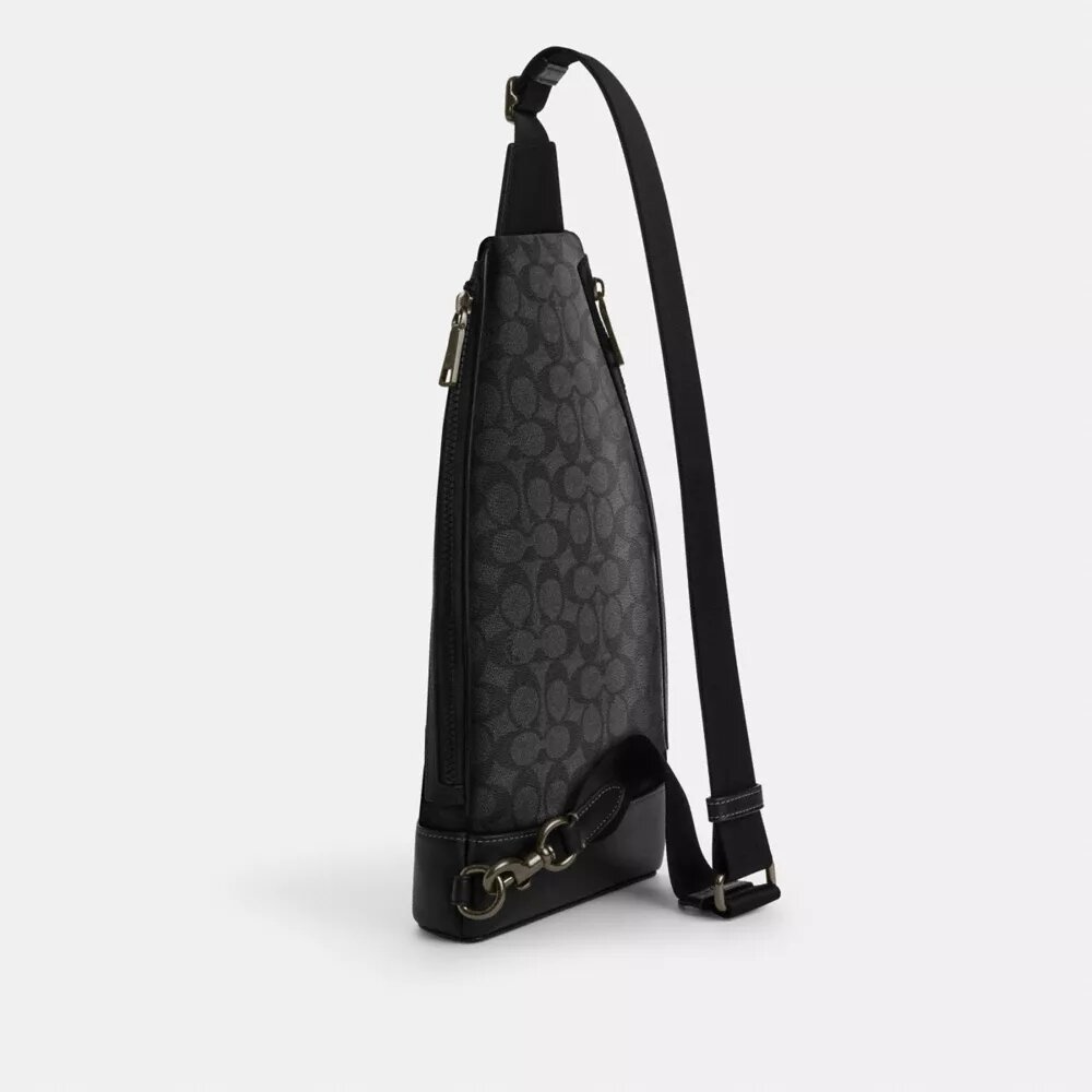 Rucsac cu curea de umăr Dominic din Signature Canvas