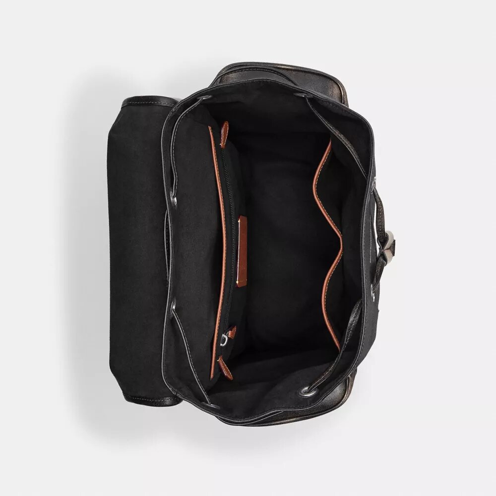 Rucsac Hitch din piele patinată