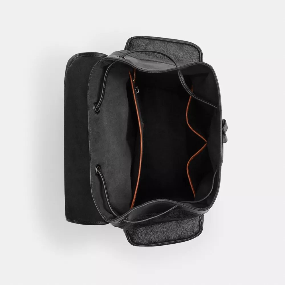 Rucsac Hitch din Signature Canvas cu patch-uri