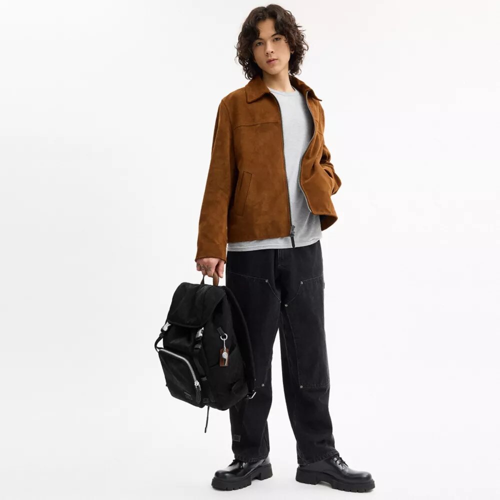 Rucsac Logan din nailon caracteristic