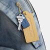 Rucsac mic Taylor din denim „Loved”