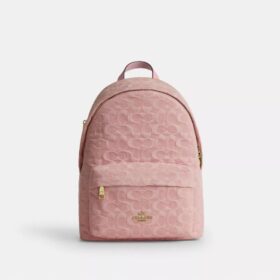 Rucsac mic Taylor din denim semnătură
