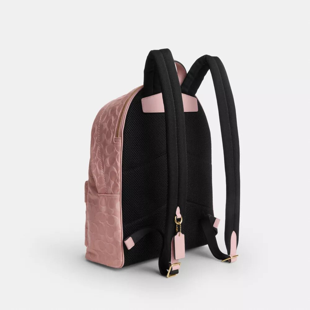 Rucsac mic Taylor din denim semnătură