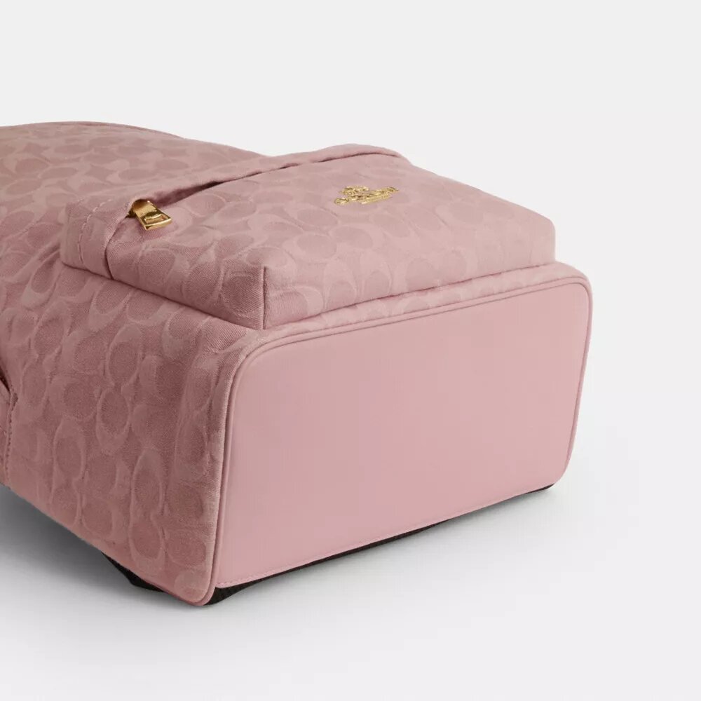 Rucsac mic Taylor din denim semnătură
