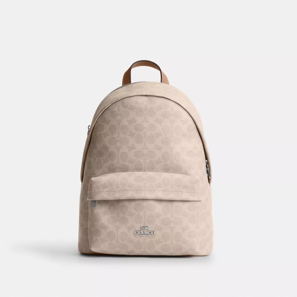 Rucsac mic Taylor din Signature Canvas