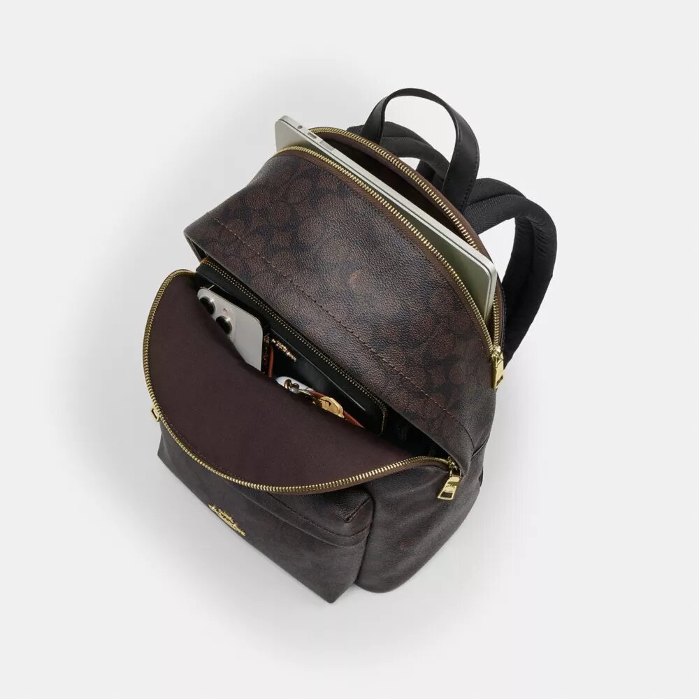 Rucsac mic Taylor din Signature Canvas