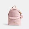 Rucsac mic Taylor din Signature Canvas cu pandantive
