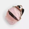 Rucsac mic Taylor din Signature Canvas cu pandantive