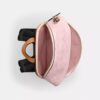 Rucsac mic Taylor din Signature Canvas cu pandantive