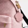 Rucsac mic Taylor din Signature Canvas cu pandantive