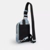 Rucsac Racer Sling din denim „Loved Signature”