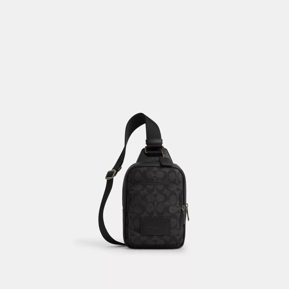 Rucsac Racer Sling din Signature Canvas