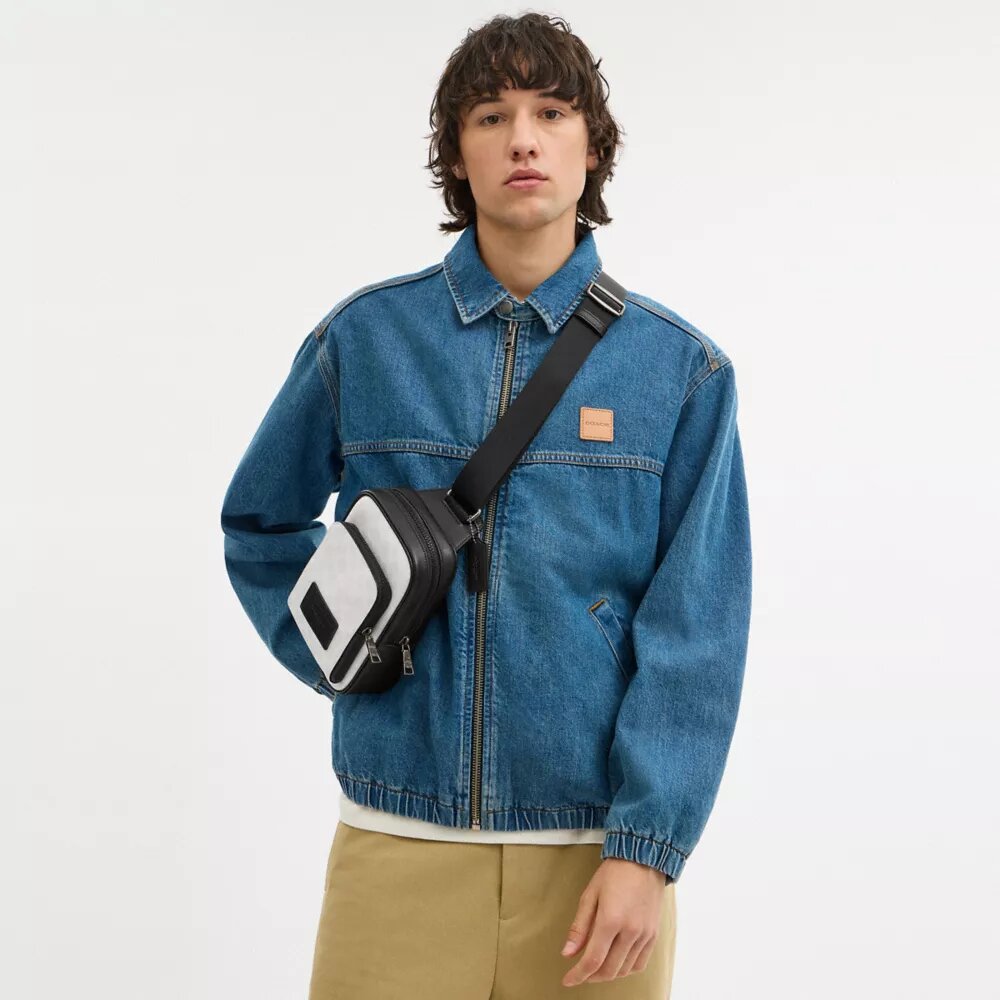 Rucsac Racer Sling din Signature Canvas