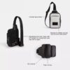Rucsac Racer Sling din Signature Canvas
