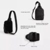 Rucsac Racer Sling din Signature Canvas