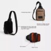 Rucsac Racer Sling din Signature Canvas