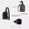 Rucsac Racer Sling din Signature Canvas