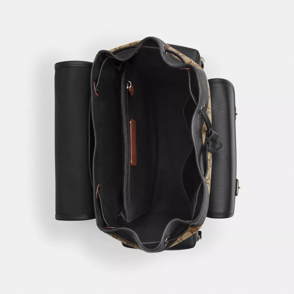 Rucsac Sprint din țesătură Jacquard semnată